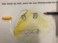 Das Bild zeigt einen Smiley, der wütend ist.
